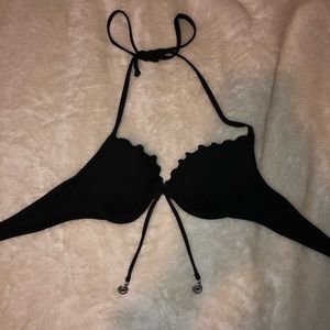 XS Black Push-Up bikini Top